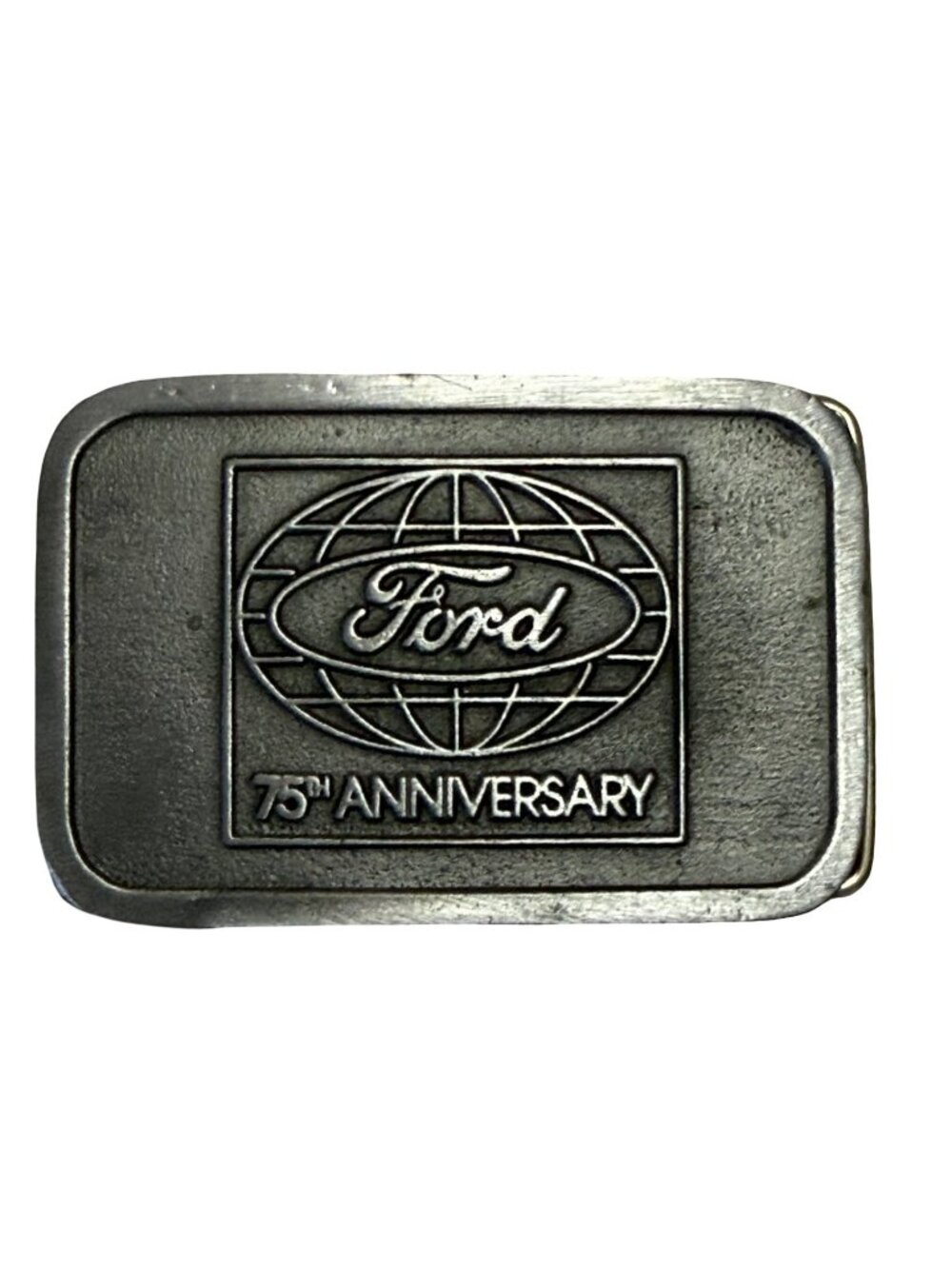 Vintage Ford 75th Anniversary Belt Buckle With Original Box 1978 Heritage Mint U